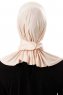 Ceren - Beige Praktisk Viskos Hijab