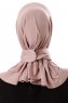 Ceren - Stengrå Praktisk Viskos Hijab