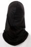 Wind Plain - Svart & Ljusgrå One-Piece Al Amira Hijab