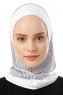 Wind Plain - Vit One-Piece Al Amira Hijab