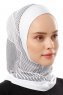 Wind Plain - Vit One-Piece Al Amira Hijab