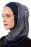 Wind Plain - Marinblå One-Piece Al Amira Hijab