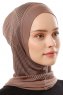 Wind Plain - Mörk Taupe One-Piece Al Amira Hijab