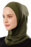 Wind Plain - Khaki One-Piece Al Amira Hijab