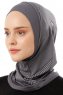 Wind Plain - Mörkgrå One-Piece Al Amira Hijab