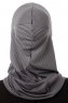 Wind Plain - Mörkgrå One-Piece Al Amira Hijab