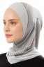 Wind Plain - Ljusgrå One-Piece Al Amira Hijab