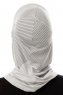 Wind Plain - Ljusgrå One-Piece Al Amira Hijab