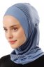 Wind Plain - Indigo One-Piece Al Amira Hijab