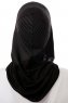 Wind Cross - Svart & Vit One-Piece Al Amira Hijab