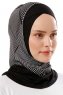 Wind Cross - Svart & Ljusgrå One-Piece Al Amira Hijab
