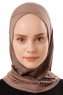 Wind Cross - Mörk Taupe One-Piece Al Amira Hijab