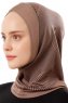 Wind Cross - Mörk Taupe One-Piece Al Amira Hijab