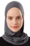 Logo Plain - Mörkgrå One-Piece Al Amira Hijab