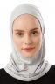 Logo Plain - Ljusgrå One-Piece Al Amira Hijab