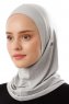 Logo Plain - Ljusgrå One-Piece Al Amira Hijab