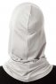 Logo Plain - Ljusgrå One-Piece Al Amira Hijab