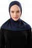 Sportif Cross - Marinblå Praktisk Viskos Hijab