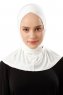 Sportif Cross - Creme Praktisk Viskos Hijab