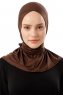 Sportif Cross - Brun Praktisk Viskos Hijab