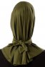 Sportif Cross- Khaki Praktisk Viskos Hijab
