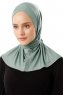 Sportif Cross - Grön Praktisk Viskos Hijab
