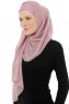 Alara Cross - Lila One Piece Chiffon Hijab