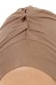 Isra Plain - Mörk Taupe One-Piece Viskos Hijab