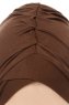 Isra Cross - Brun One-Piece Viskos Hijab