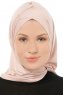 Isra Cross - Gammelrosa One-Piece Viskos Hijab