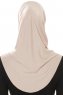 Hanfendy Plain Logo - Gammelrosa One-Piece Hijab