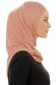 Hanfendy Plain Logo - Peanut One-Piece Hijab