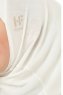 Hanfendy Cross Logo - Creme One-Piece Hijab