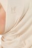Hanfendy Cross Logo - Beige One-Piece Hijab