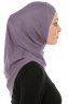 Hanfendy Cross Logo - Mörklila One-Piece Hijab