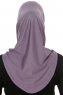 Hanfendy Cross Logo - Mörklila One-Piece Hijab