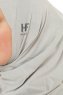 Hanfendy Cross Logo - Ljusgrå One-Piece Hijab
