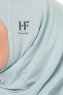 Hanfendy Cross Logo - Baby Blue One-Piece Hijab