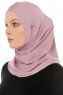Hanfendy Cross Logo - Lila One-Piece Hijab