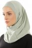 Micro Plain - Grön One-Piece Hijab