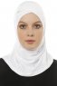 Micro Cross - Vit One-Piece Hijab