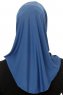 Micro Cross - Ljusblå One-Piece Hijab