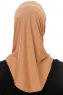 Micro Cross - Karamell One-Piece Hijab