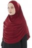 Roxelana - Bordeaux Lång Al Amira Hijab