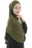 Roxelana - Khaki Lång Al Amira Hijab