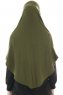 Roxelana - Khaki Lång Al Amira Hijab