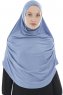 Roxelana - Indigo Lång Al Amira Hijab