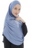 Roxelana - Indigo Lång Al Amira Hijab