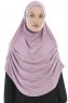 Roxelana - Lila Lång Al Amira Hijab
