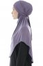 Sefa - Mörklila One-Piece Al Amira Hijab